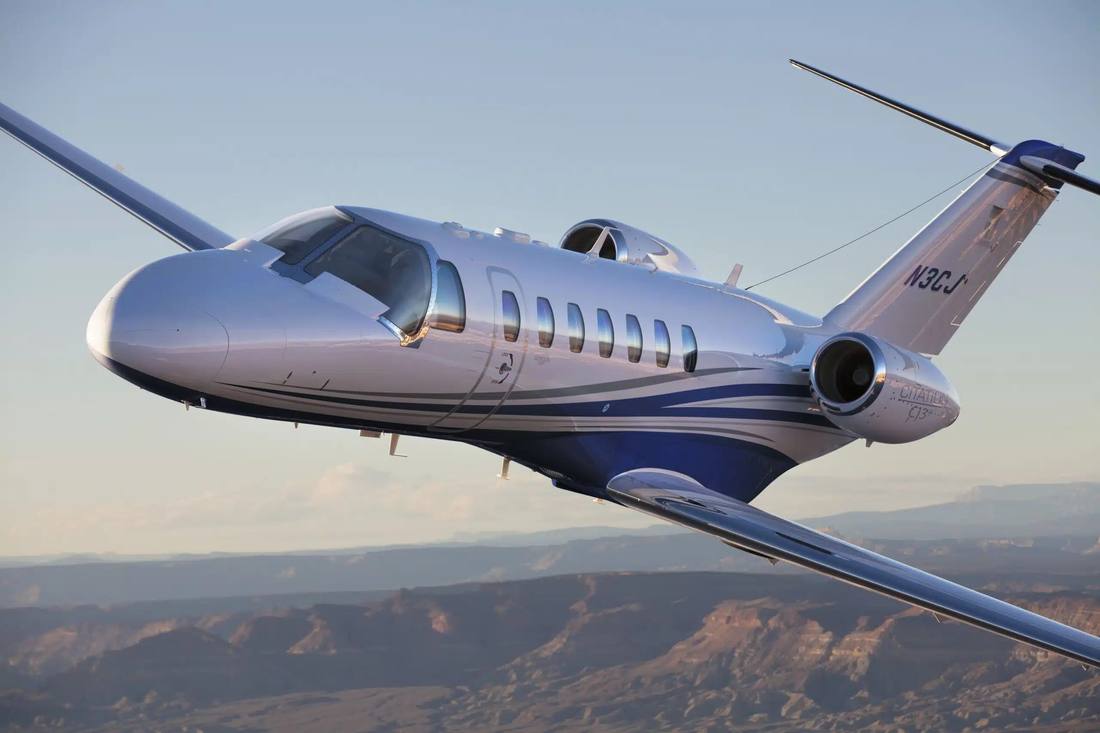 Cessna Citation CJ3, jet leggero per 1-4 passeggeri