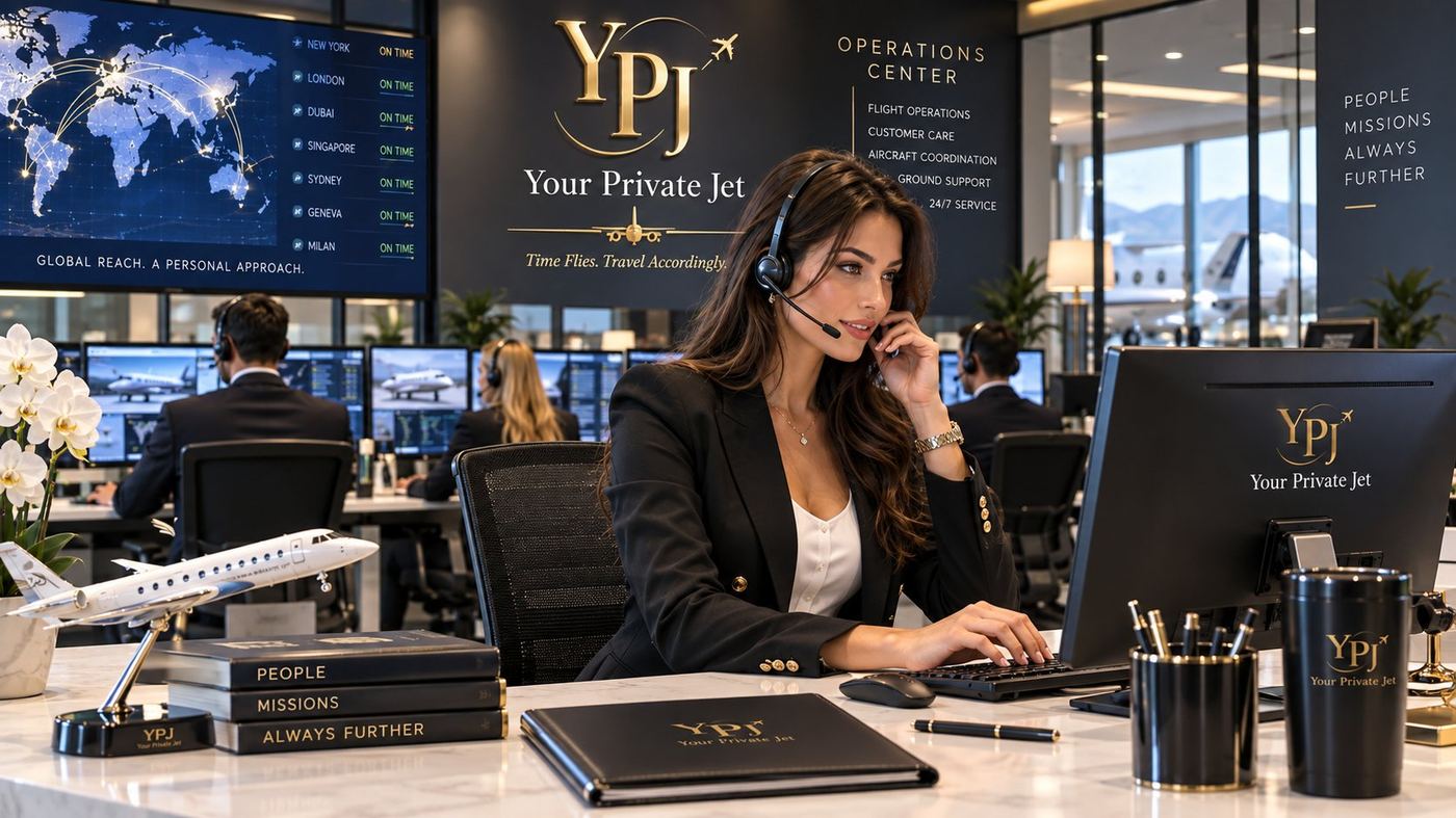 Gestione di un imprevisto operativo su un volo privato